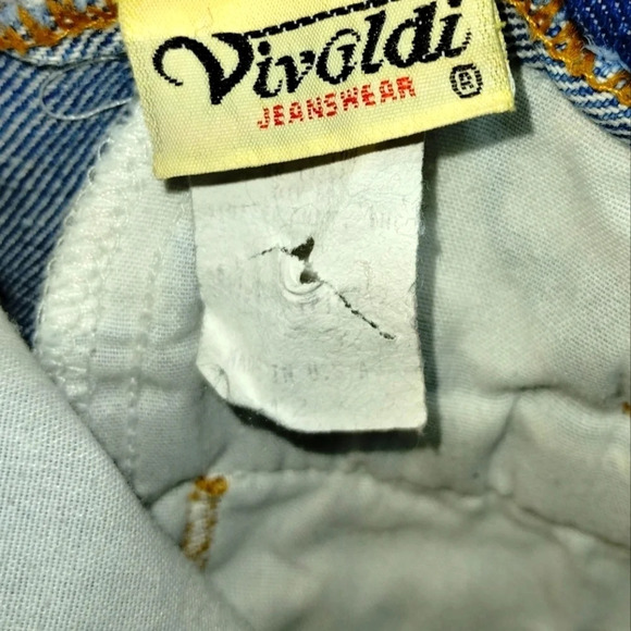 Vivaldi Denim Maxi Pencil Skirt Medium Blue size 12‎ Button Front 90s Classic - Picture 4 of 8